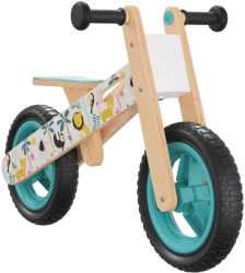vidaXL Bicicleta de echilibru pentru copii imprimeu si albastru 