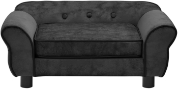 vidaXL Canapea pentru caini gri 72x45x30 cm plus 