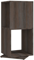 vidaXL Dulap rotativ gri si stejar sonoma 34 5x34 5x75 5 cm PAL 