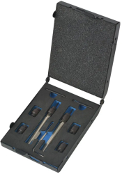 vidaXL Set cutter pentru sudura in puncte 9 piese HSS 