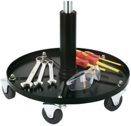 Draper Tools Scaun de lucru reglabil negru 