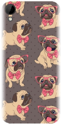 Husa din silicon compatibila cu Htc Desire 10 Lifestyle - model Puppy 