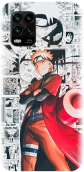 Husa din silicon compatibila cu Xiaomi Mi 10 Lite - model Naruto Aesthetic 