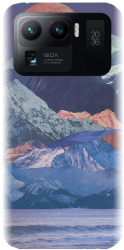 Husa din silicon compatibila cu Xiaomi Mi 11 Ultra - model Collage Mountain 