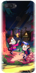 Husa din silicon compatibila cu Xiaomi Mi 8 Lite / Mi 8 Youth - model Gravity Falls 