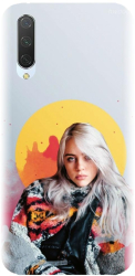 Husa din silicon compatibila cu Xiaomi Mi 9 Lite - model Billie Eilish 