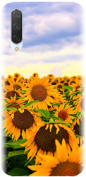 Husa din silicon compatibila cu Xiaomi Mi 9 Lite - model Sunflowers 