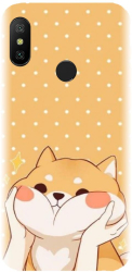 Husa din silicon compatibila cu Xiaomi Mi A2 Lite - model Lovely Dog 