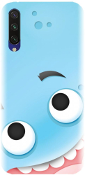 Husa din silicon compatibila cu Xiaomi Mi A3 - model Cute Blue 