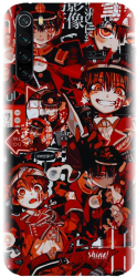 Husa din silicon compatibila cu Xiaomi Redmi Note 8 - model Anime Red 