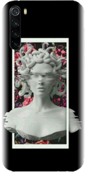 Husa din silicon compatibila cu Xiaomi Redmi Note 8 - model Contemporary Art 2