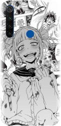 Husa din silicon compatibila cu Xiaomi Redmi Note 8T - model Anime Himiko Toga 