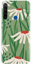 Husa din silicon compatibila cu Xiaomi Redmi Note 8T - model Ilustrata florala 