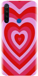 Husa din silicon compatibila cu Xiaomi Redmi Note 8T - model PPG Heart Tunnel 