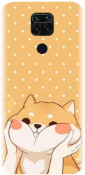 Husa din silicon compatibila cu Xiaomi Redmi Note 9 - model Lovely Dog 