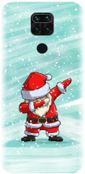 Husa din silicon compatibila cu Xiaomi Redmi Note 9 - model Santa Dance 