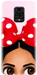 Husa din silicon compatibila cu Xiaomi Redmi Note 9 Pro - model Anime Art Girl 