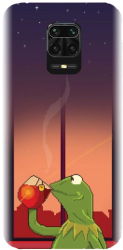 Husa din silicon compatibila cu Xiaomi Redmi Note 9 Pro - model None Of My Business 