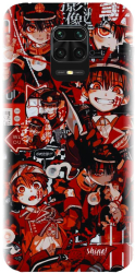 Husa din silicon compatibila cu Xiaomi Redmi Note 9s - model Anime Red 