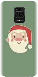 Husa din silicon compatibila cu Xiaomi Redmi Note 9s - model Cute Santa Claus 