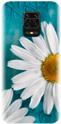 Husa din silicon compatibila cu Xiaomi Redmi Note 9s - model Flower Power 