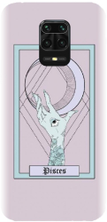 Husa din silicon compatibila cu Xiaomi Redmi Note 9s - model Tarot Zodia Pesti 