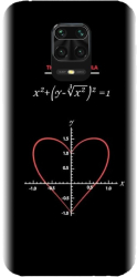 Husa din silicon compatibila cu Xiaomi Redmi Note 9s - model The Love Formula 