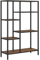 vidaXL Biblioteca 80x30x120 cm otel si lemn prelucrat 