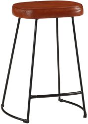 vidaXL Scaune de bar 2 buc. maro inchis 41x29x62 cm 