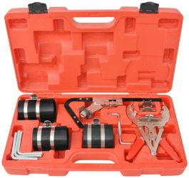 vidaXL Set de scule pentru piston cu inel 11 piese 