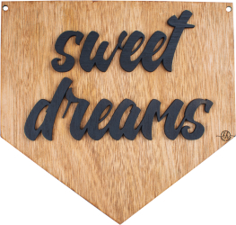 Decor Personalizabil HandyHands cu Vise Placute din lemn - Alb 23 L x 22 H cm
