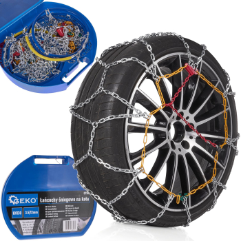 Set lanturi de zapada pentru roti KN130 3.5 / 12 mm Geko G73878 