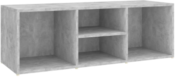 vidaXL Banca depozitare pentru pantofi gri beton 105x35x35 cm lemn 