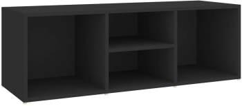 vidaXL Banca depozitare pentru pantofi negru 105x35x35 cm lemn 