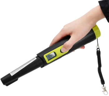vidaXL Detector de metale reperare de precizie afisaj LCD negru/galben 