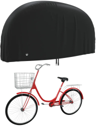 vidaXL Husa pentru bicicleta negru 200x70x110 cm Oxford 190T