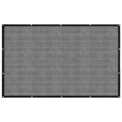 vidaXL Plasa de container negru 3 x 6 m HDPE 