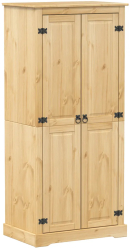 vidaXL Sifonier Corona 76x50x170 cm lemn masiv de pin 