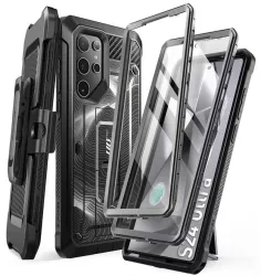 Husa pentru Samsung Galaxy S24 Ultra - Supcase Unicorn Beetle Pro - Black Ripple 