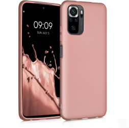 Husa pentru Xiaomi Redmi Note 10 / Redmi Note 10S Silicon Rose Gold 54542.31 
