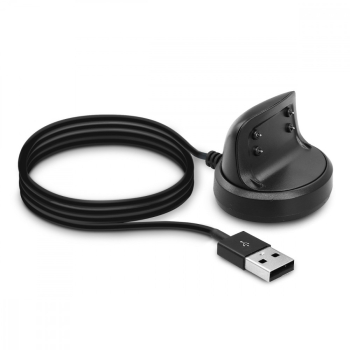 Docking stand pentru Samsung Gear Fit2 / Gear Fit 2 Pro kwmobile Silicon Negru 45201.01 
