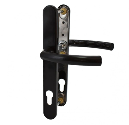Maner usa termopan Hoppe Lima exterior 92 x 30 mm material aluminiu culoare maro RAL8707 