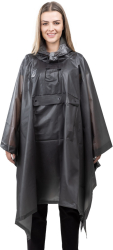 Pelerina de ploaie impermeabila Navaris Unisex Negru 52203.01.01 