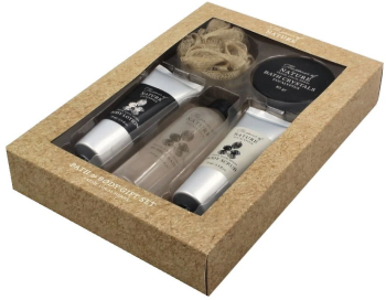 Set rasfat Spa and Relax 5 piese eucalipt
