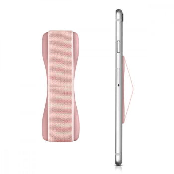 Suport tip inel pentru telefon Kwmobile Roz Plastic 35411.81 