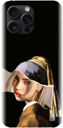 Husa din silicon compatibila cu Apple iPhone 15 Pro Max - model Billie art 