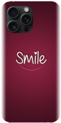 Husa din silicon compatibila cu Apple iPhone 15 Pro Max - model Smile Love 