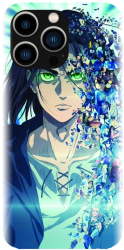 Husa din silicon compatibila cu Apple iPhone 15 Pro - model Anime Aot CSR 1300 