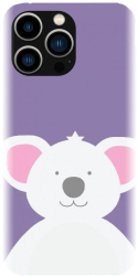 Husa din silicon compatibila cu Apple iPhone 15 Pro - model Urs Koala 