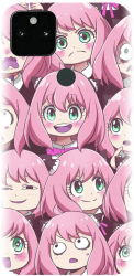 Husa din silicon compatibila cu Google Pixel 5a - model Anime Anya 